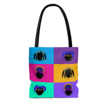 Load image into Gallery viewer, Color Block Girls Tote Bag