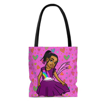 Load image into Gallery viewer, Pretty Girl Hearts Tote Bag