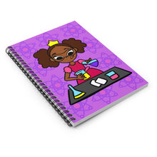 Load image into Gallery viewer, STEM Princess Spiral Notebook