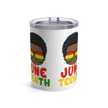 Load image into Gallery viewer, Juneteenth Boy 10oz Tumbler