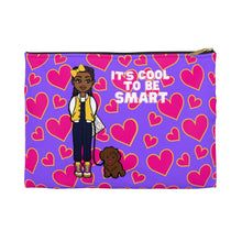 Load image into Gallery viewer, Cool To Be Smart Accessory Pouch (Purple)