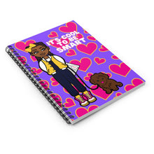 Load image into Gallery viewer, Cool To Be Smart Spiral Notebook (Purple)