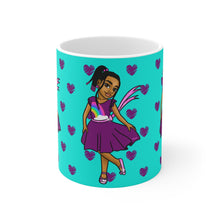 Load image into Gallery viewer, Girls Rule the World 11oz Mug (Blue)