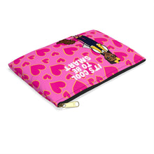 Load image into Gallery viewer, Cool To Be Smart Accessory Pouch (Pink)