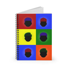 Load image into Gallery viewer, Color Block Boys Spiral Notebook