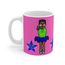 Load image into Gallery viewer, Shine Bright 11oz Ceramic Mug (Pink)