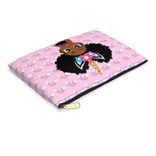 Load image into Gallery viewer, Unicorn Rainbow Puff Girl Accessory Pouch