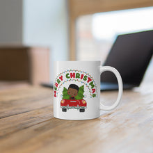 Load image into Gallery viewer, Black Boy Merry Christmas Mug