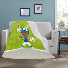 Load image into Gallery viewer, All Star Baseball Boy Blanket