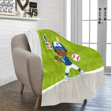 Load image into Gallery viewer, All Star Baseball Boy Blanket