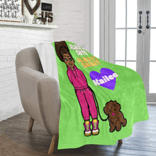 Load image into Gallery viewer, Always Cute Always Smart Personalized Blanket