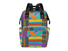 Load image into Gallery viewer, Ankara For The Culture Diaper Bag