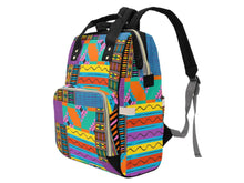 Load image into Gallery viewer, Ankara For The Culture Diaper Bag