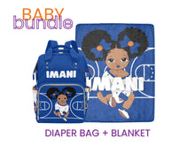 Load image into Gallery viewer, Basketball Baby Girl Bundle
