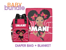 Load image into Gallery viewer, Basketball Baby Girl Bundle