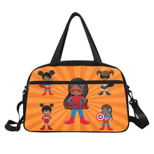 Load image into Gallery viewer, Black Girl Superhero On-The-Go Bag