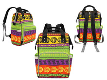 Load image into Gallery viewer, Bright and Bold Diaper Bag