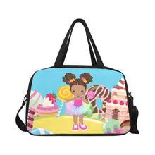 Load image into Gallery viewer, Candy Girl Afro Puff On-The-Go Bag