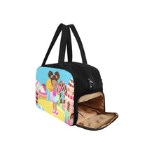 Load image into Gallery viewer, Candy Girl Afro Puff On-The-Go Bag