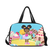 Load image into Gallery viewer, Candy Girl Afro Puff On-The-Go Bag