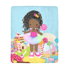 Load image into Gallery viewer, Candy Girl Braided Blanket