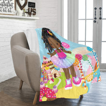 Load image into Gallery viewer, Candy Girl Braided Blanket
