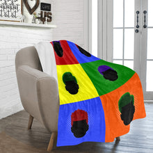 Load image into Gallery viewer, Color Block Boys Blanket