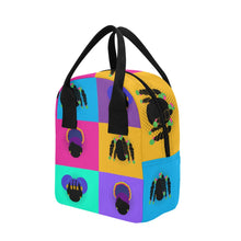 Load image into Gallery viewer, Color Block Girls Lunch Bag