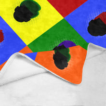 Load image into Gallery viewer, Color Block Boys Blanket