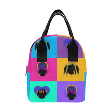 Load image into Gallery viewer, Color Block Girls Lunch Bag