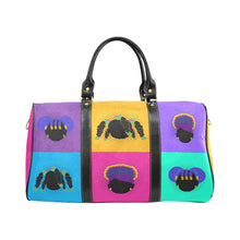 Load image into Gallery viewer, Color Block Girls Travel Bag
