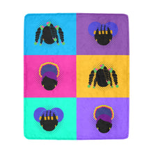 Load image into Gallery viewer, Color Block Girls Blanket