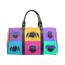 Load image into Gallery viewer, Color Block Girls Travel Bag