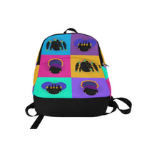 Load image into Gallery viewer, Color Block Girls Backpack