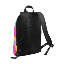 Load image into Gallery viewer, Color Block Girls Backpack