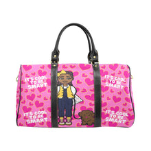 Load image into Gallery viewer, Cool To Be Smart Travel Bag (Pink)