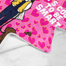 Load image into Gallery viewer, Cool To Be Smart Blanket (Pink)