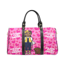 Load image into Gallery viewer, Cool To Be Smart Travel Bag (Pink)