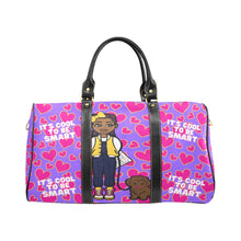 Load image into Gallery viewer, Cool To Be Smart Travel Bag (Purple)
