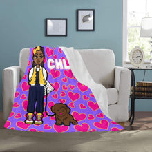 Load image into Gallery viewer, Cool To Be Smart Personalized Blanket