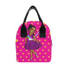 Load image into Gallery viewer, Girls Rule The World Lunch Bag (Pink)