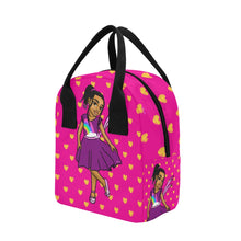 Load image into Gallery viewer, Girls Rule The World Lunch Bag (Pink)