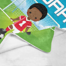 Load image into Gallery viewer, Just Kickin It Personalized Blanket
