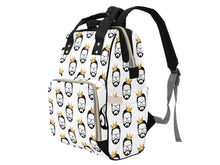 Load image into Gallery viewer, King Dad Diaper Bag (White)