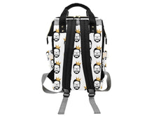 Load image into Gallery viewer, King Dad Diaper Bag (White)