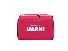 Load image into Gallery viewer, Personalized Red and Black Basketball Girl Diaper Bag