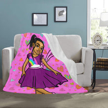 Load image into Gallery viewer, Pretty Girl Hearts Blanket