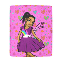 Load image into Gallery viewer, Pretty Girl Hearts Blanket