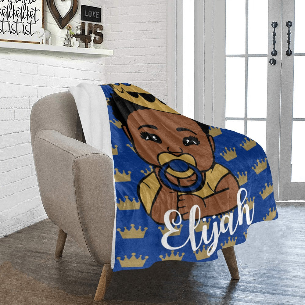 Kansas City Royals Chad & Jake 30 x 40 Personalized Baby Blanket