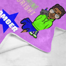 Load image into Gallery viewer, Shine Bright Personalized Blanket